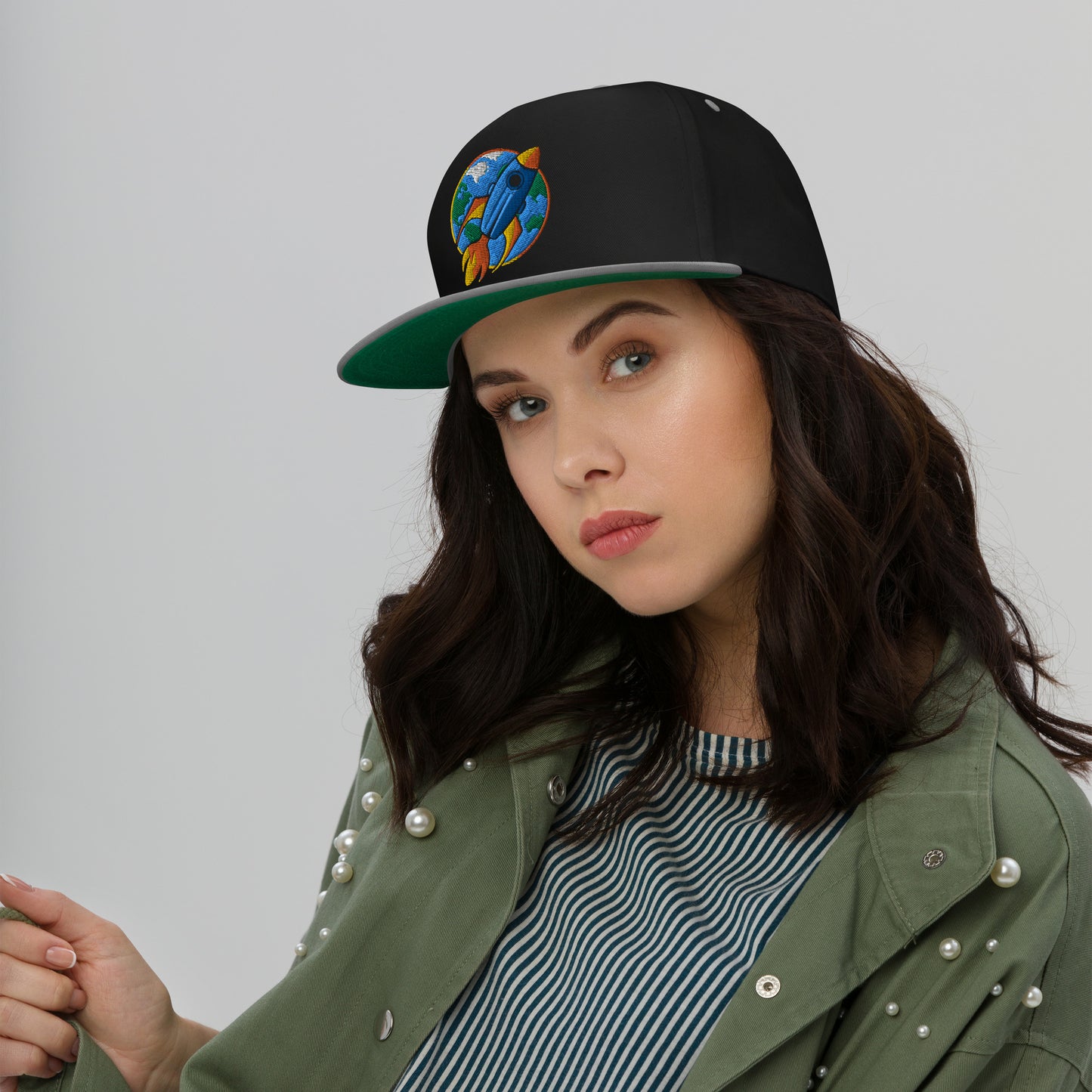 Cosmic Craft Flat Bill Hat